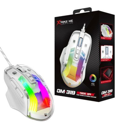 Ergonomic Design   Customizable RGB Effects  Mouse  Plug & Play  With 7 Responsive Buttons Connectivity  Wired USB   Adjustable DPI 7200  Optical Sensor  Xtrike Me Gm 319  Compatibility  Windows Gaming Desktop  Laptops