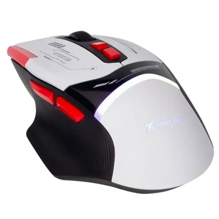 Ergonomic Design Customizable RGB Effects Mouse Plug & Play With 8 Programmable Buttons Connectivity Wired USB Adjustable DPI 12,800 Precision Optical Sensor Xtrike Me Gm 323 Compatibility Windows Gaming Desktop Laptops - Image 4