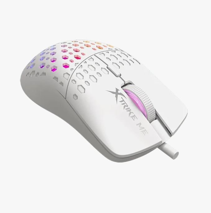 Lightweight Dynamic RGB Gaming Mouse With 6 Programmable Buttons Connection USB Wired Adjustable DPI 8000 Xtrike Me GM209W Compatibility Windows macOS Android - Image 3