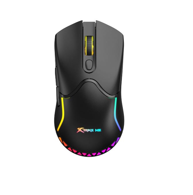 Customizable 13 RGB Effects Mouse Plug & Play With 7 Programmable Buttons Connectivity Wired USB & 2.4GHz Wireless Adjustable DPI 8000 Optical Sensor Xtrike Me Gw-610 Compatibility Windows Gaming Desktop Laptops - Image 5