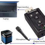 External Male  USB 2.0  Sound Card 7.1  Virtual  Channel Audio &  Microphone Sound Adapter 3.5mm Female Ports  With Internal Amplifier Or  Volume Control Function  For   Devices  Desktop PCs Laptops Mini PCs Windows Computers MacBooks & iMacs