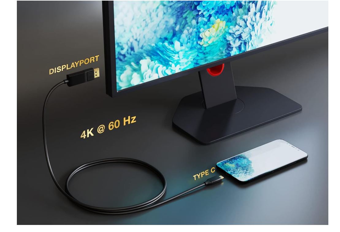 Full HD 1080P Gold Plated Digital Video Display Port Male To USB Type C 3.1 Male Adapter Cable For PC Or Laptop Monitor HD TV - Image 4