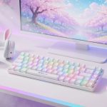 Compact  Mechanical Design  RGB Customizable Effects Gaming  Keyboard Anti-Ghosting  XTRIKE ME GK-995W WH   Connectivity   Bluetooth 5.2, 2.4G Wireless