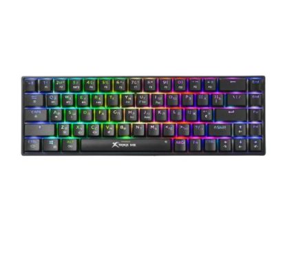 Compact  Mechanical Design  RGB Customizable Effects Gaming  Keyboard Anti-Ghosting  XTRIKE ME GK-995W WH   Connectivity   Bluetooth 5.2, 2.4G Wireless