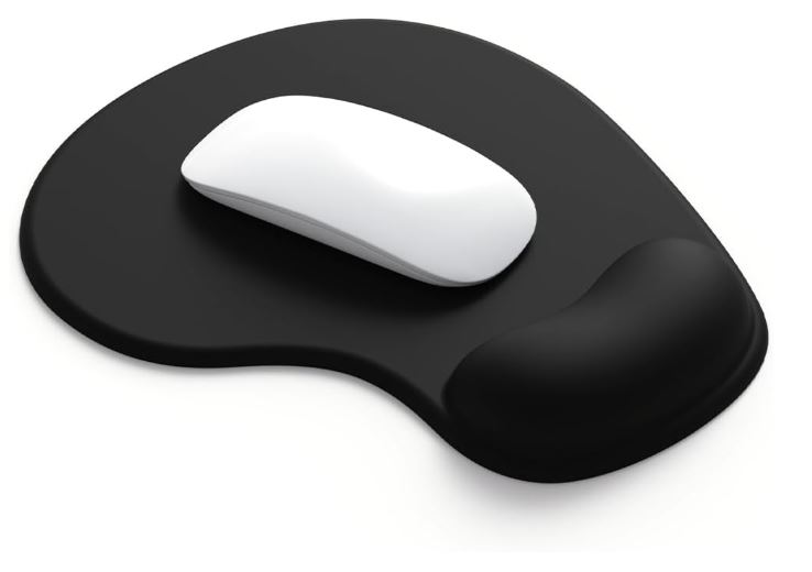 Ergonomic Comfort & Support: Anti-Slip Office Home H08 Silica Gel Cuff Wrist Mouse Pad - Image 2