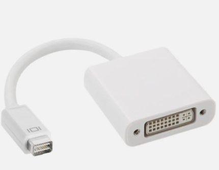 High  Quality  1080P Plug &  Play Video   Thunderbolt    Mini Display Port Male to Female  DVI  Converter  Adaptor (Branded Used 100% Original)