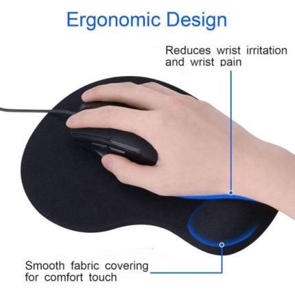 Ergonomic   Lightweight Wrist Support  Anti-Slip   Comfortable  For Gaming  Office Home  Gel Mouse Pad