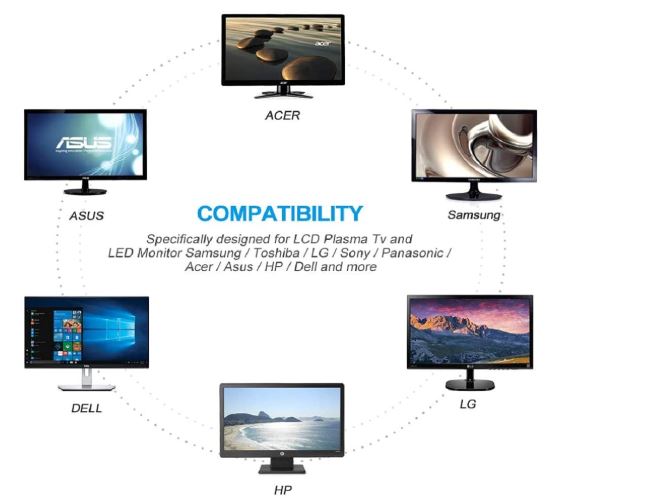 Used Computer Power Supply PC Power Cord 2M Cable 3 prong With Fuse UK Power Pug For PC Printer LED LCD - Image 3