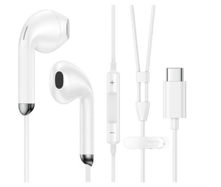 Easy Plug & Play Built-in   Microphone Iphone 17  Pro And Max USB Type - C Wired Connection Handsfree