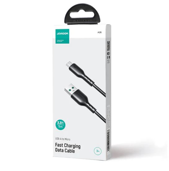 Durable Design Joyroom SA26-AC3 USB A Male to Type C Male Fast Charging & Data Transfer Cable - Image 2