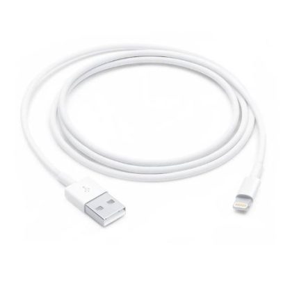 Apple  USB A Male to  iPhone   Lightning  BRAND  Male  Fast Charging & Data  Transfer  Cable