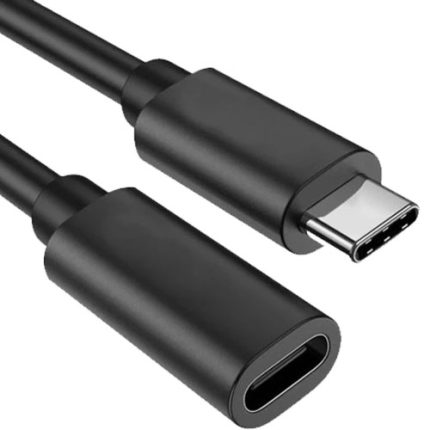 Durable  & Flexible   Plug  Or Play  USB Male Type C 3.1  to Female Type C  Extension   Cord   Fast Charging & Data  Transfer  Cable